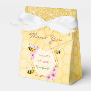 Ballotins Mommy to Bee Baby shower parties scintillant goutt