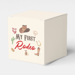 Ballotins Mon premier Rodeo Cowboy 1er premier anniversaire