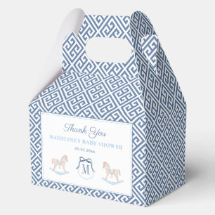 Ballotins Monogramme classique Cheval Rocking Baby Boy Douch