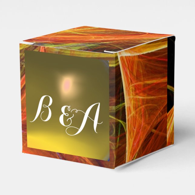 BALLOTINS MONOGRAMME JAUNE EN PIERRE DE PHOTON CRAZÉ (Verso)