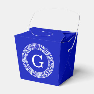 Ballotins Monogramme principal grec d'initiale de cadre de
