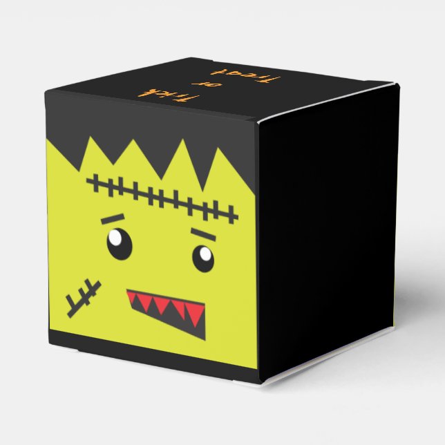 Ballotins Monstre Halloween Frankenstein (Arrière)