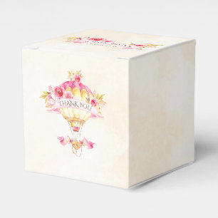 Ballotins Montgolfière Roses Rose Gold Jaune
