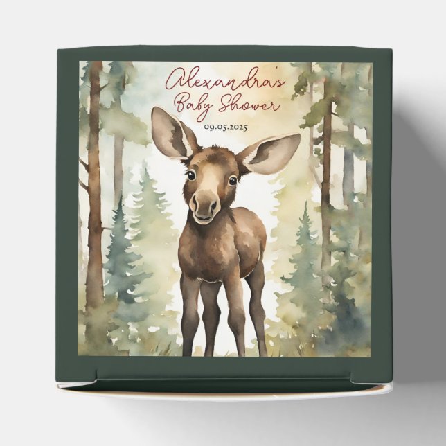 Ballotins Moose Baby Baby shower neutre selon le sexe (Haut)