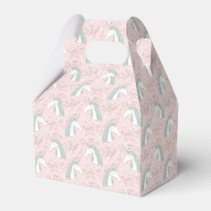 Ballotins Motif à licorne de fleurs douces