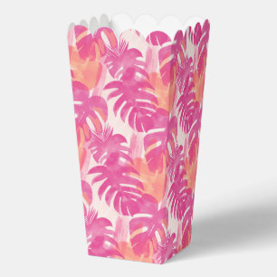 Ballotins Motif abstrait simple avec feuilles de monstera, f