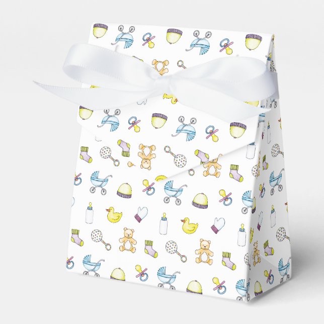 Ballotins Motif baby shower (Verso)
