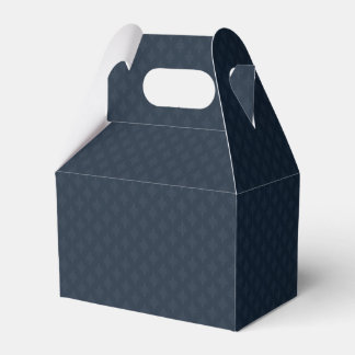 Ballotins Motif bleu foncé - Monogramme masculin classique