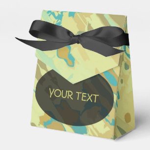 Ballotins Motif - camouflage éclaboussé + votre texte