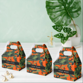 Ballotins Motif Camouflage orange, Votre nom, Personnaliser