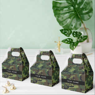 Ballotins Motif Camouflage Vert, Votre nom, Personnaliser