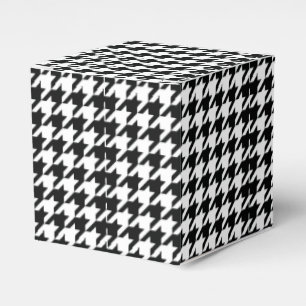 Ballotins Motif classique en Houndstooth : Noir & Blanc Vint