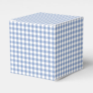 Ballotins Motif classique En vichy bleu coché