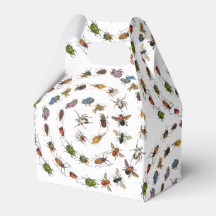 Ballotins Motif coloré de bugs et de coléoptères Vintages