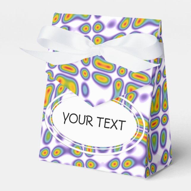 Ballotins Motif - couleur Aura + votre couleur & texte (Verso)