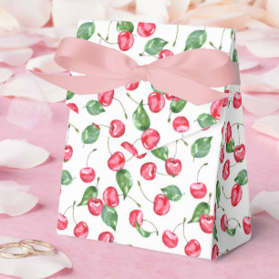 Ballotins Motif d'aquarelle cerise