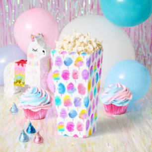 Ballotins Motif d'aquarelle couleur Coton Candy