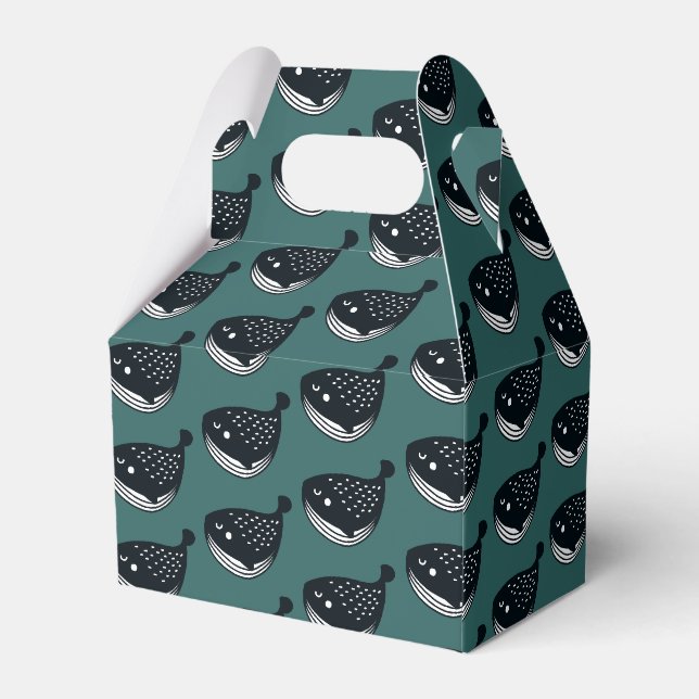 Ballotins Motif de baleine d'art folklorique (Arrière)