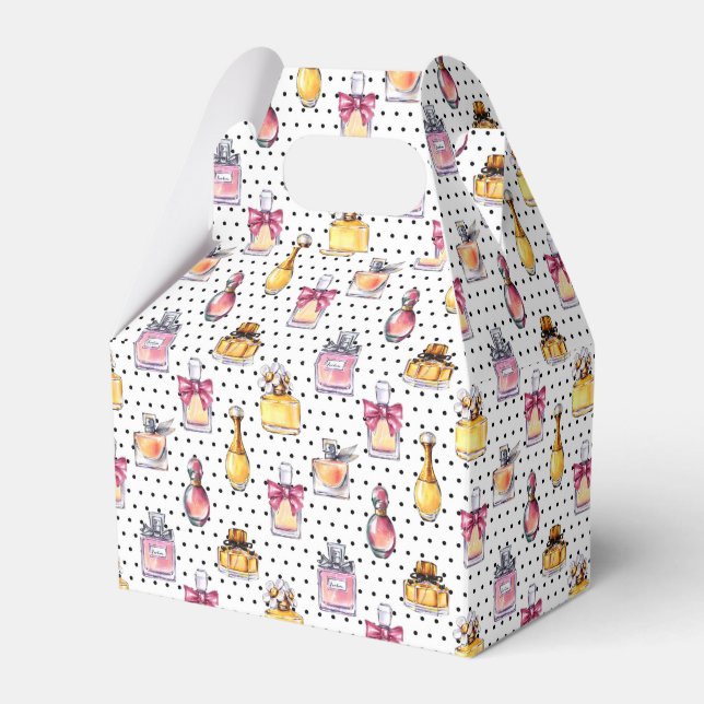 Ballotins Motif de bouteilles de parfum (Verso)