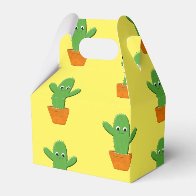 Ballotins Motif de cactus caricature (Verso)