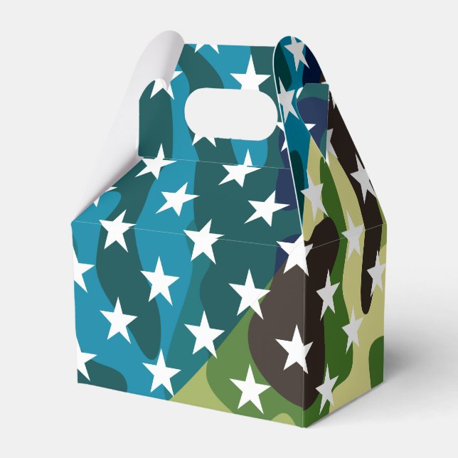 Ballotins Motif de camouflage patriotique (Arrière)