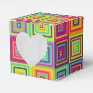 Ballotins Motif de Carrés Colorés