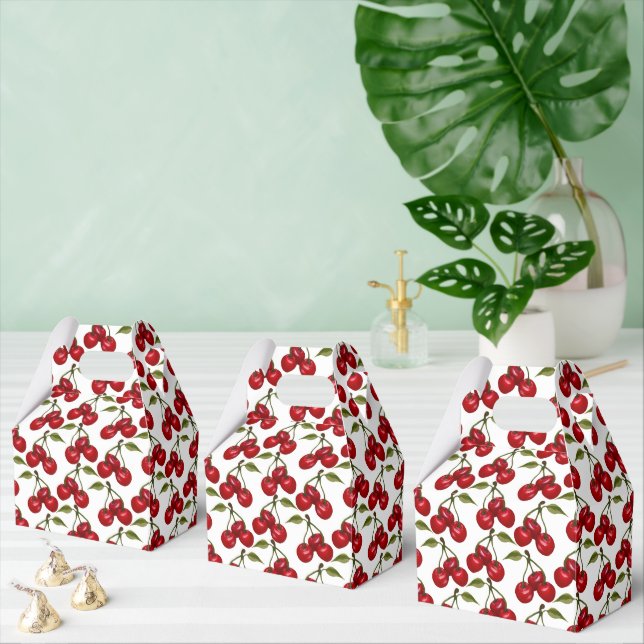 Ballotins motif de cerise carrelé mignon (Multiple)