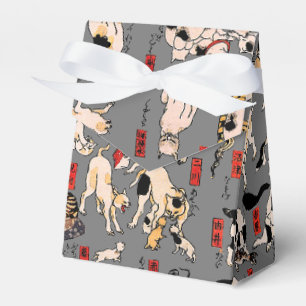 Ballotins Motif de chat Ukiyo-e japonais vintage : Kuniyoshi