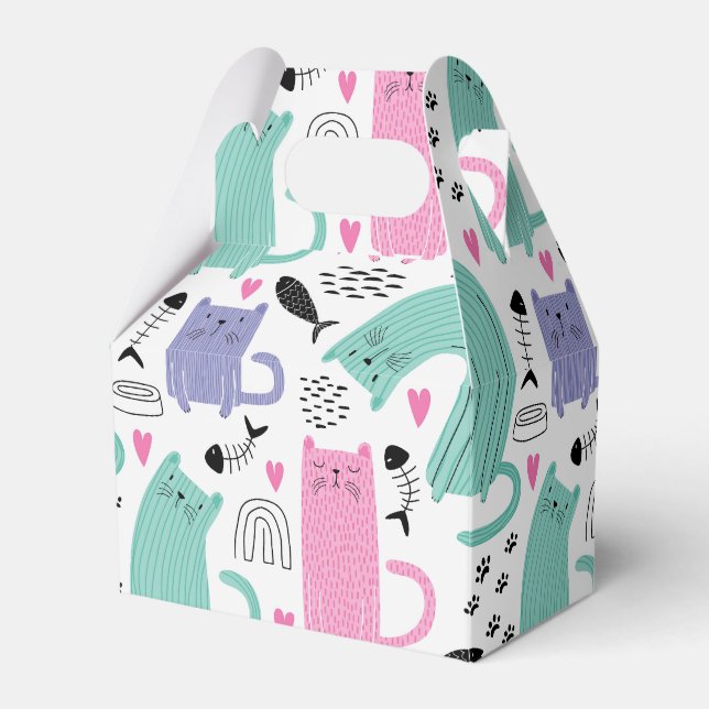 Ballotins Motif de chats mignons (Verso)
