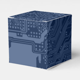 Ballotins Motif de circuit Geek bleu