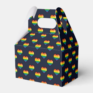 Ballotins Motif de coeur Rainbow 8 Bit