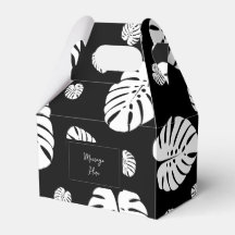 Motif de feuilles de palmier