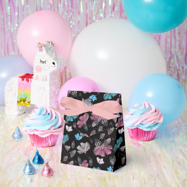 Ballotins Motif de fleurs et de papillons (Fête)