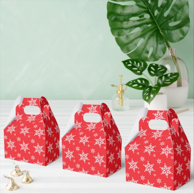 Ballotins Motif de flocon de neige, Flakes blancs, Neige, Ro (Multiple)