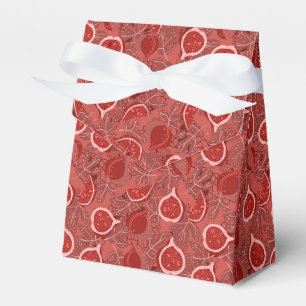 Ballotins Motif de fruit de figue rouge magnifique