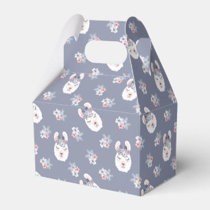 Ballotins Motif de lamas et de fleurs