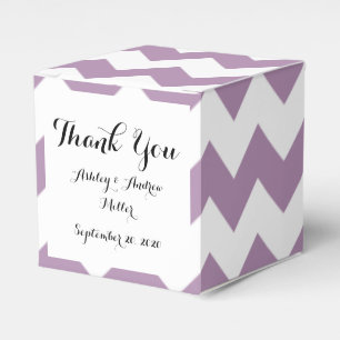 Ballotins Motif de Lavender White Chevron