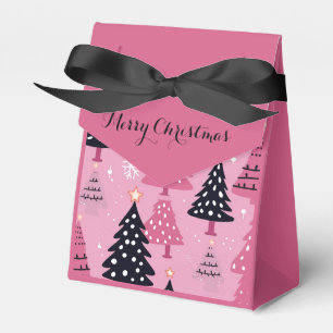 Ballotins Motif de Noël ballotin rose