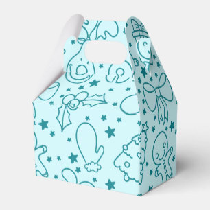 Ballotins Motif de Noël du mignon Doodle