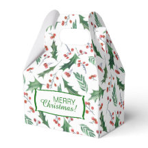 Motif de Noël Holly et Berry