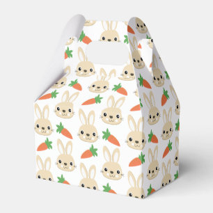 Ballotins Motif de Pâques de lapin et de carotte