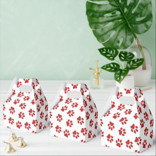 Ballotins Motif De Pâtes, Patrouilles De Chiens, Paws Rouges