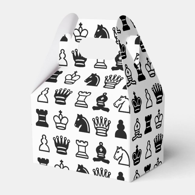 Ballotins Motif de pièce d'échecs (Arrière)