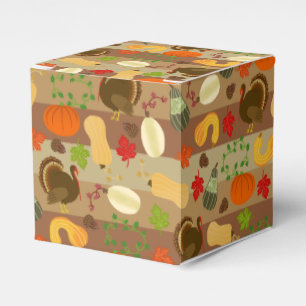 Ballotins Motif de récolte d'automne de courge de la Turqui