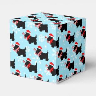 Ballotins Motif de Scottie Dogs de Noël