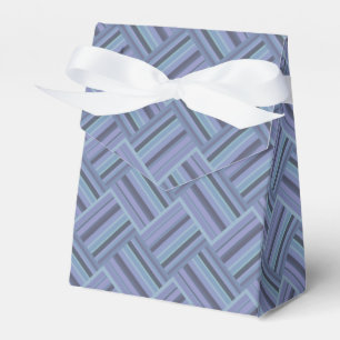 Ballotins Motif de tissage en diagonale gris bleu