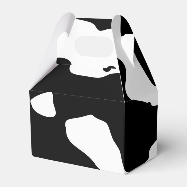 Ballotins Motif de vache noir et blanc (Verso)