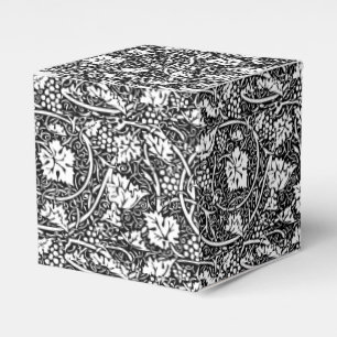 Ballotins Motif de vigne de raisin noir et blanc de William 