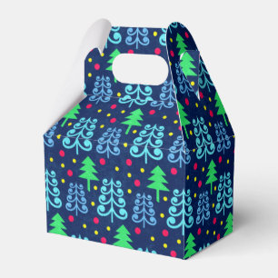 Ballotins Motif des arbres de Noël