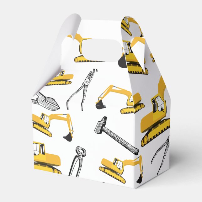 Ballotins Motif des camions et des outils de construction de (Verso)